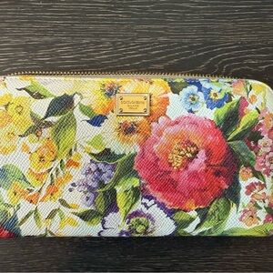 Dolce & Gabbana Multicolor Floral Wallet